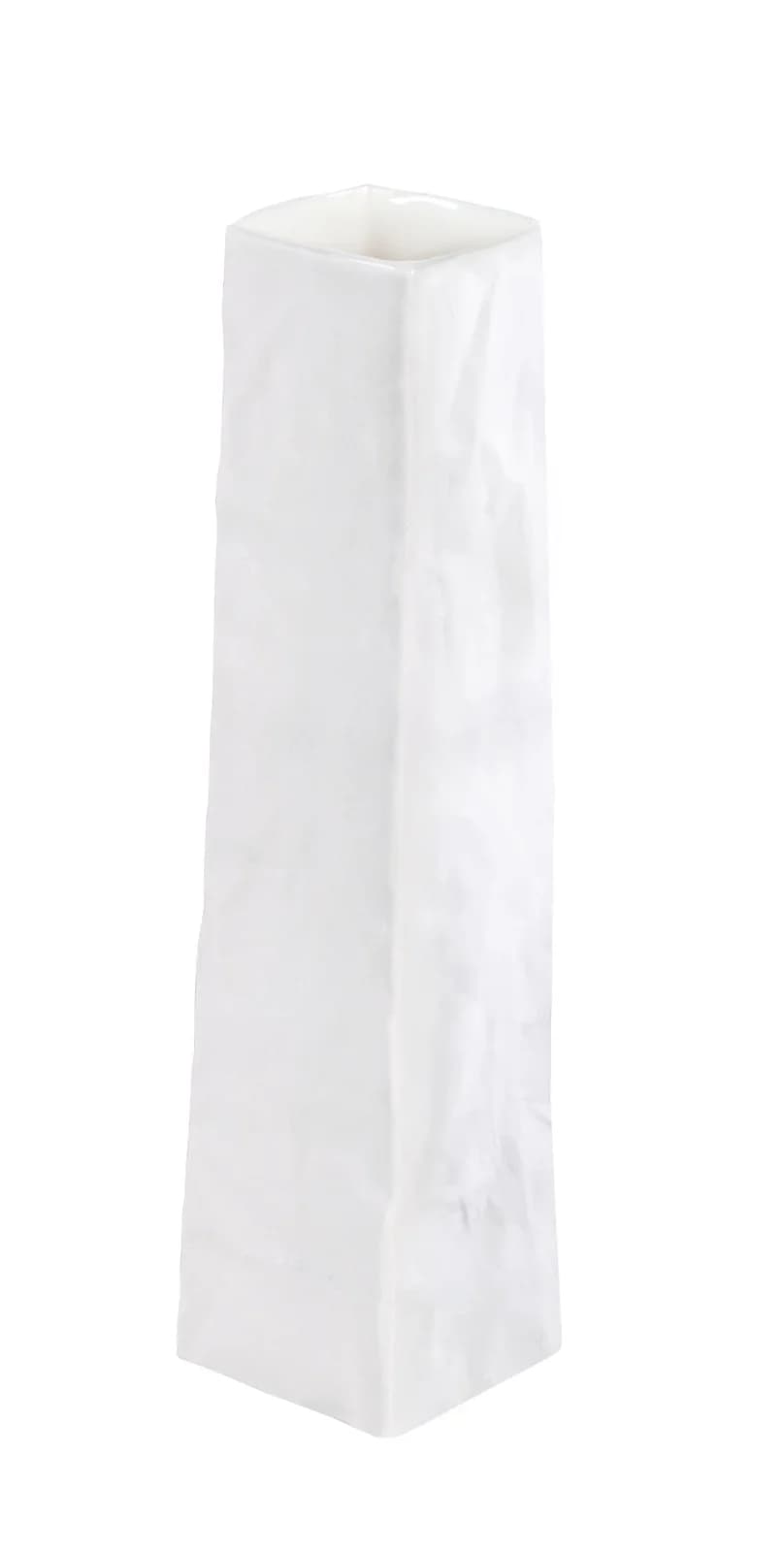Räder Vase TÜTE LIVING Weiß Porzellan