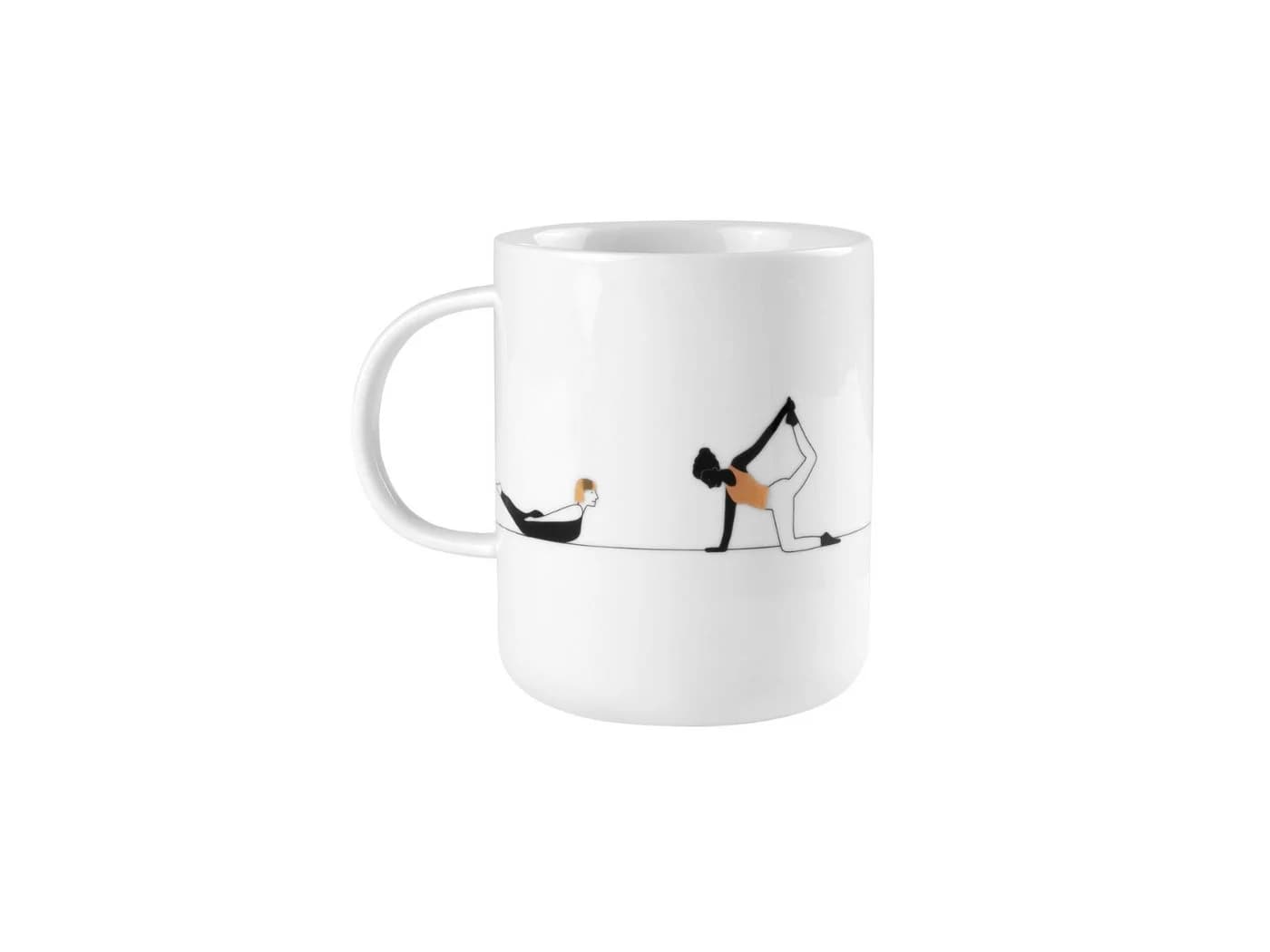 räder Hobby Geschenktasse Yoga Weiß mit goldenen Akzenten - Bild 2