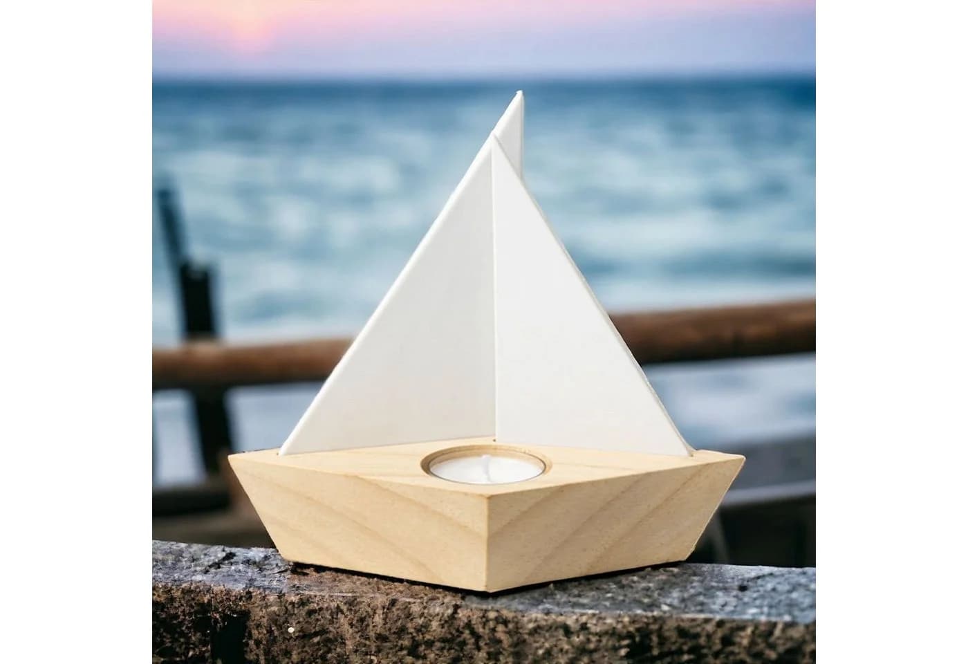 Räder Design Lichtschiff Summer Breeze mit Porzellansegeln - Bild 4