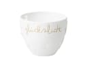 Räder Windlicht Porzellan Weiß mit Golddecal Bild 1