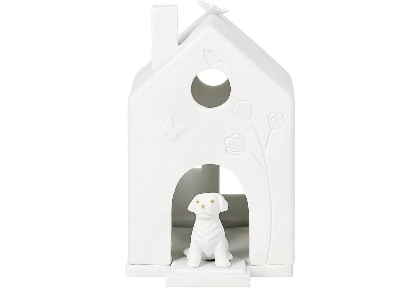 Räder Design Lichthaus Hund Unglasiertes Porzellan - Bild 2