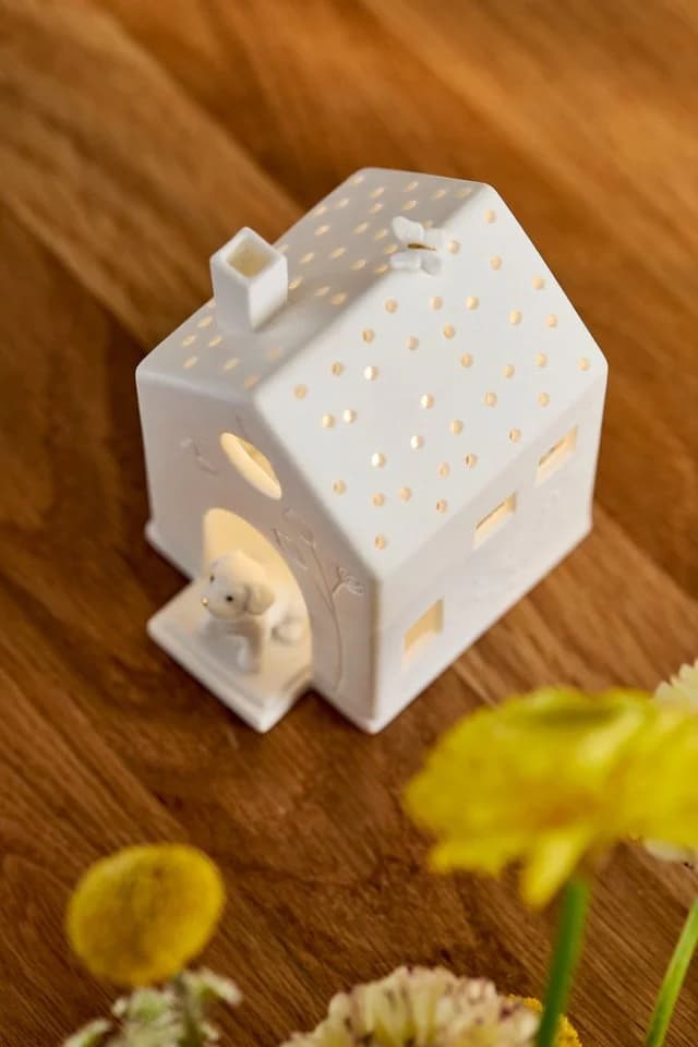 Räder Design Lichthaus Hund Unglasiertes Porzellan - Bild 4