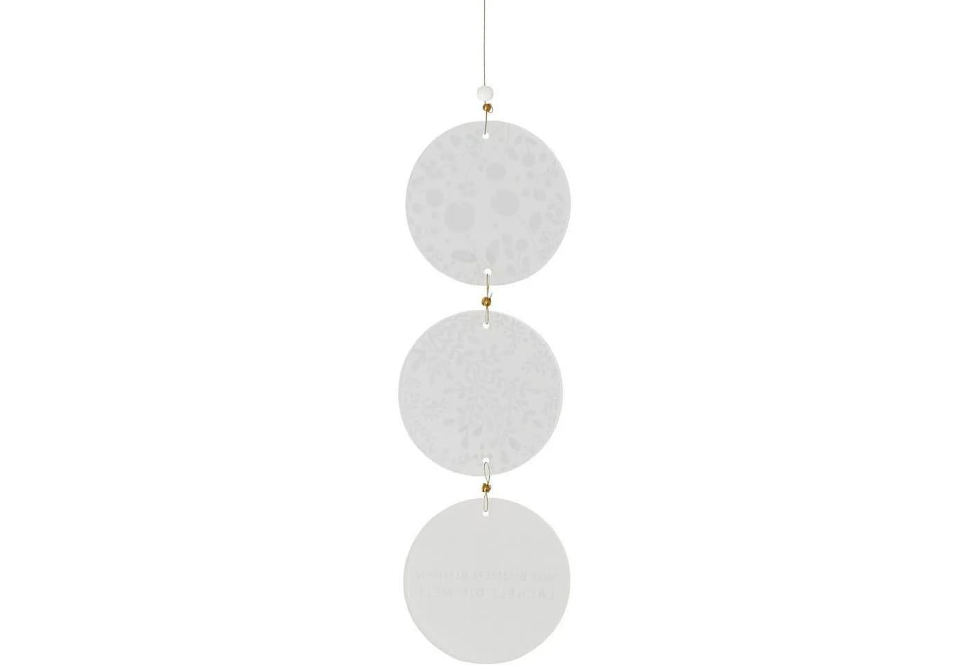 Räder Design Glashänger „Wo Blumen blühen...“ Transparent - Bild 2