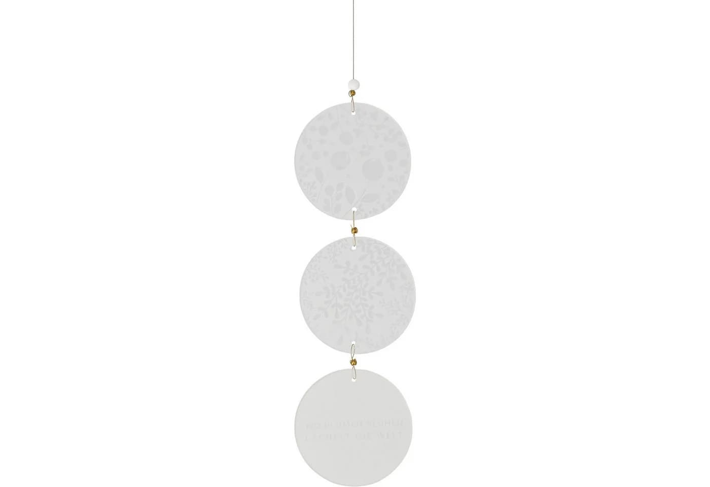 Räder Design Glashänger „Wo Blumen blühen...“ Transparent - Bild 3