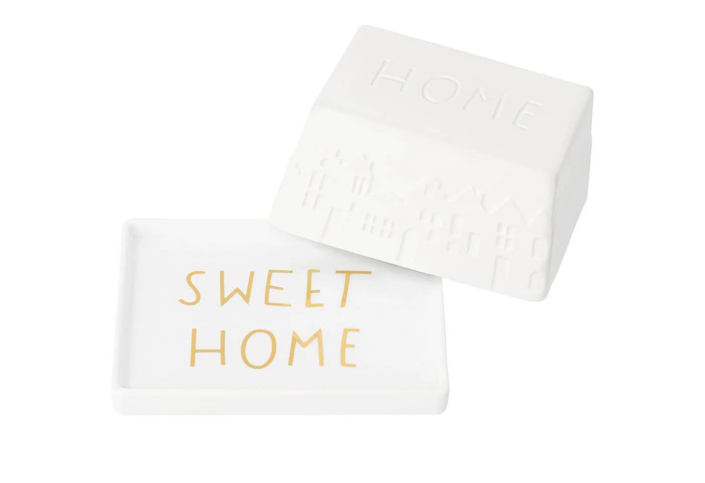 Räder Design Butterdose 1/4 Home Sweet Home Porzellan - Bild 2