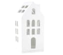 Räder Design Teelichthalter Mini-Lichthaus Gästehaus Weiß Porzellan Bild 1