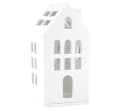 Räder Design Teelichthalter Mini-Lichthaus Gästehaus Weiß Porzellan Bild 2