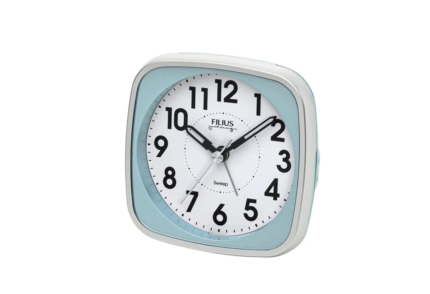 Quarzwecker FILIUS ZEITDESIGN Silber Schlafzimmer Wecker