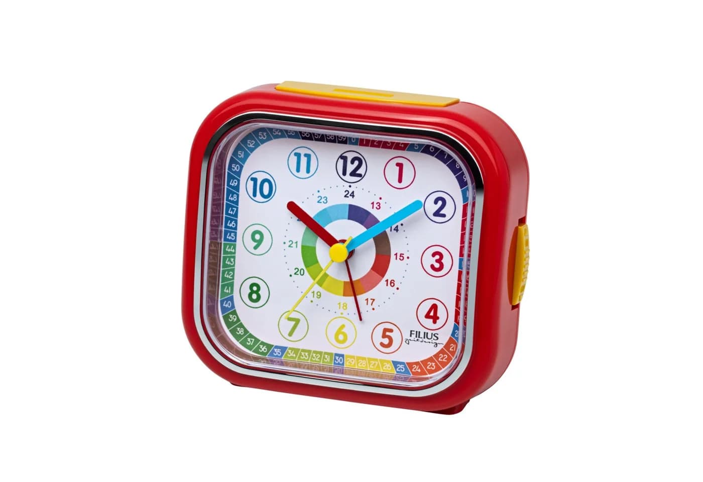 FILIUS zeitdesign Kinderwecker Quarzwecker mit schleichender Sekunde