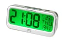 FILIUS zeitdesign Funkwecker Silber mit Temperaturanzeige & Beleuchtung Bild 2