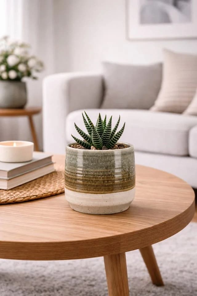 finehomegarden Blumentopf Stone ECOLO Grün/Natur Steinoptik