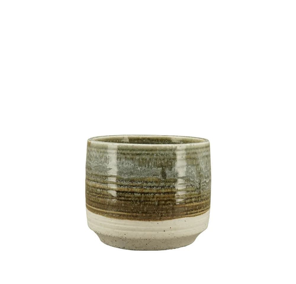 finehomegarden Blumentopf Stone ECOLO Grün/Natur Steinoptik - Bild 2