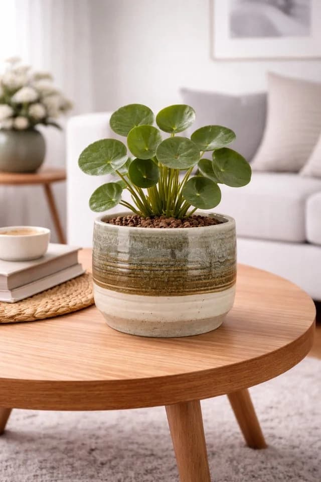 finehomegarden Blumentopf Stone ECOLO Grün/Natur Steinoptik - Bild 4