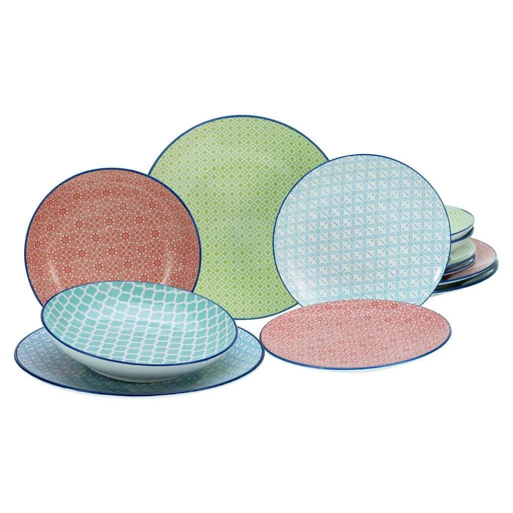 Creatable Tafelservice Multicolor 12-teilig Keramik - Bild 2