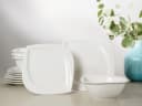 Tafelservice CREATABLE Melbourne Weiß 12-tlg. Porzellan Bild 1