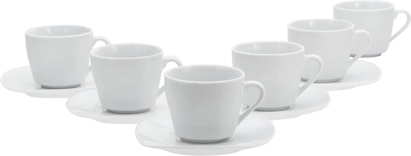 Creatable Kaffeeservice Weiß 12-teilig Keramik - Bild 2