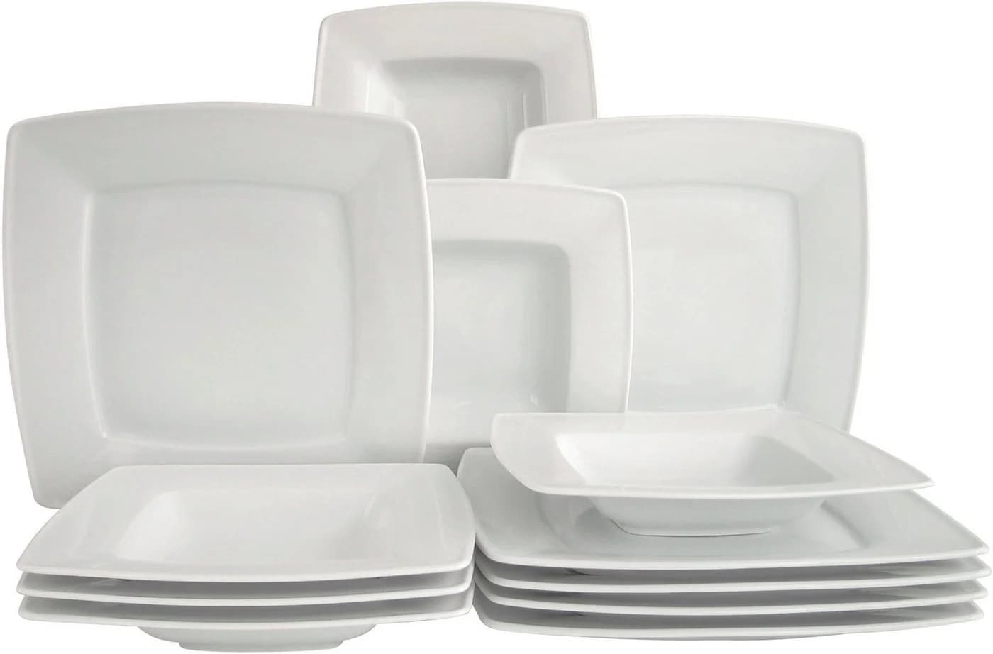 Creatable Tafelservice Victoria Weiss 12-tlg Porzellan klassisch - Bild 2