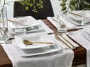 Creatable Tafelservice Victoria Weiss 12-tlg Porzellan klassisch Bild 4