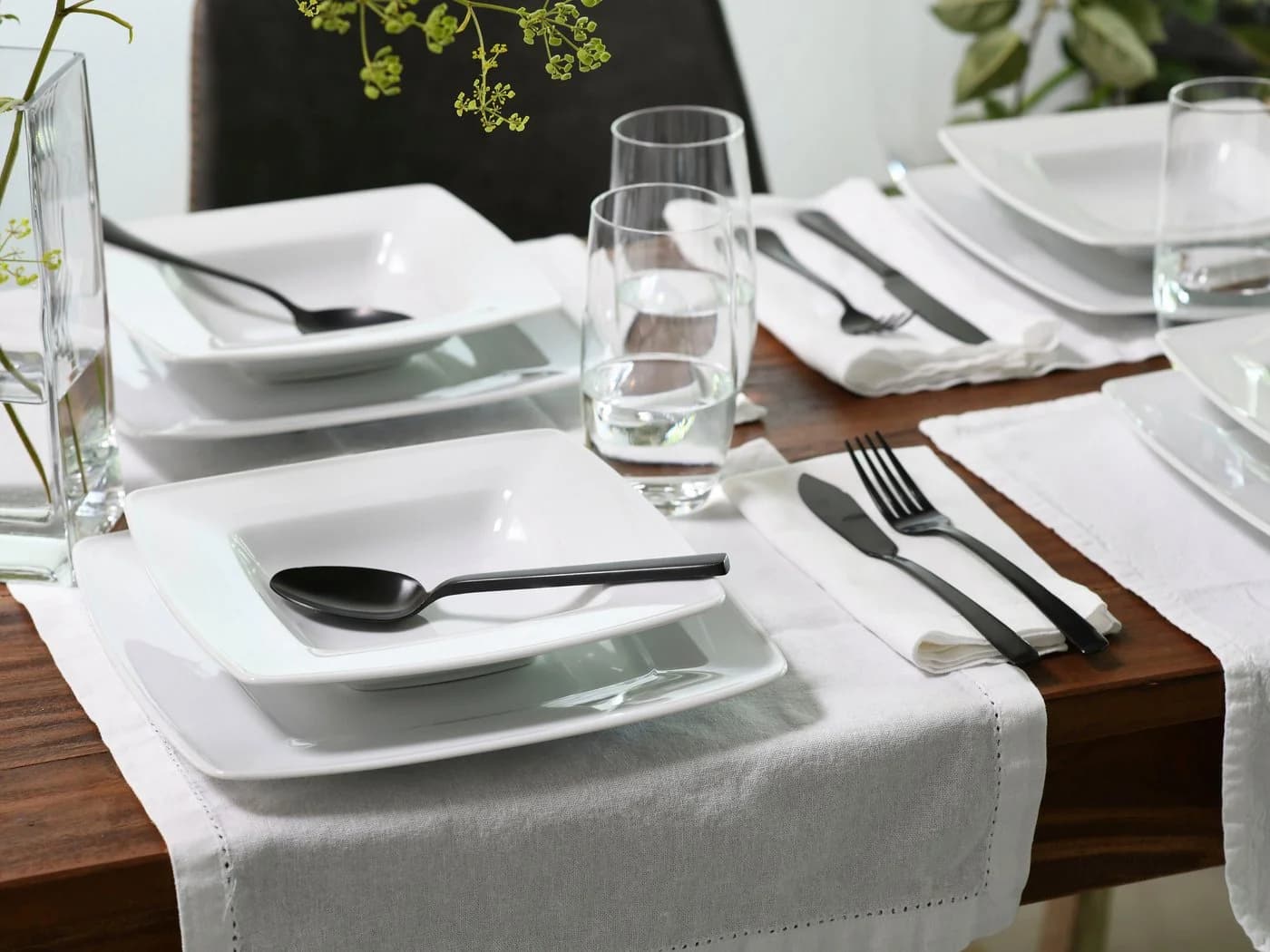 Creatable Tafelservice Victoria Weiss 12-tlg Porzellan klassisch - Bild 5