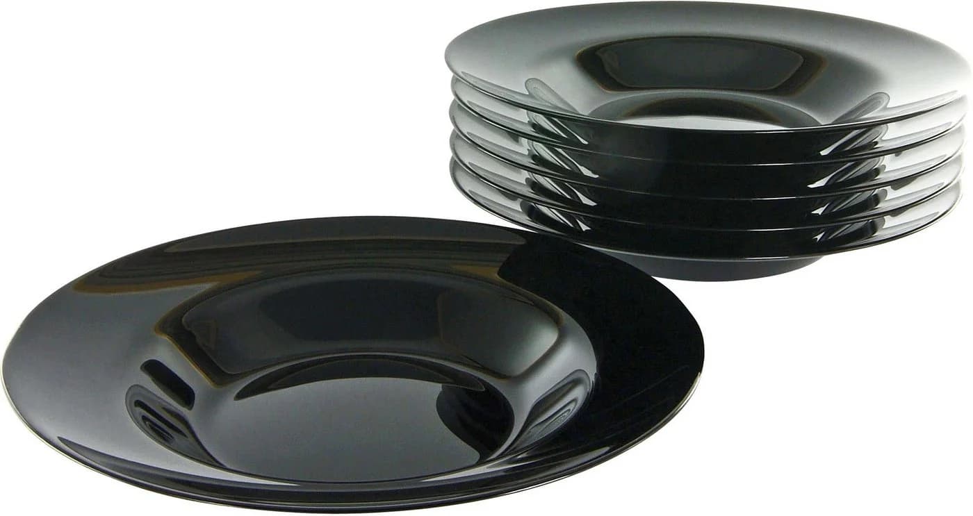 Luminarc Pastateller Essteller 6er Set Glas Transparent