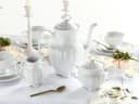 CreaTable Servier-Set Maria Theresia Weiß Porzellan 3-teilig Bild 3
