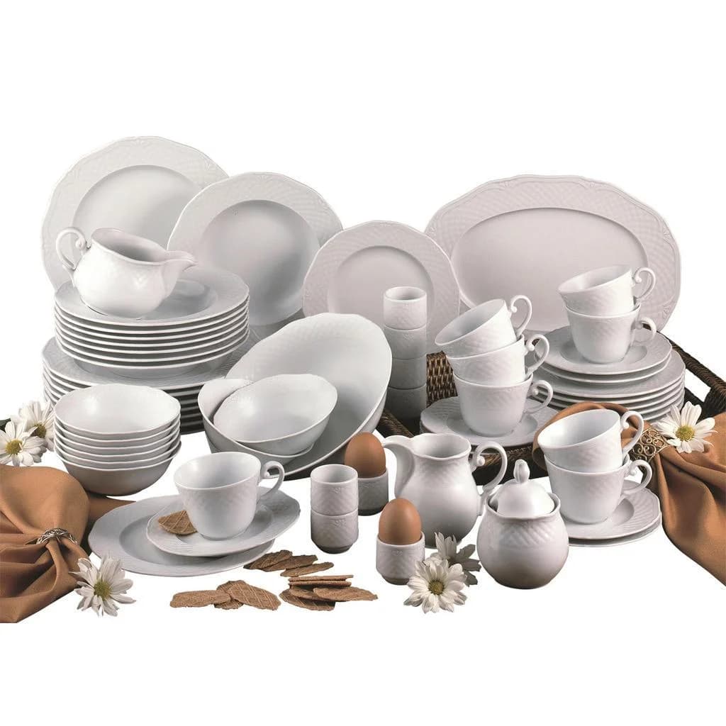 Creatable Kombiservice Arianne Weiß Keramik 60-teilig - Bild 2