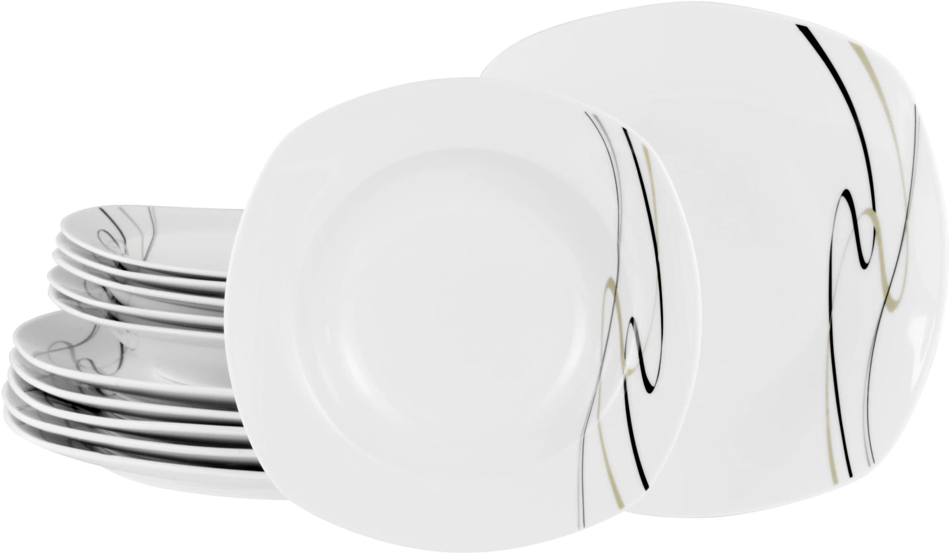 Elegantes Tafelservice aus Porzellan - Bild 2