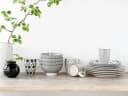CreaTable Kombiservice New Style Schwarz-Weiss 16-teilig Steinzeug Bild 1