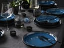 CREATABLE Kombiservice Nordic Fjord 16-tlg blau Steinzeug Bild 4