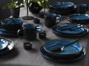 CREATABLE Kombiservice Nordic Fjord 16-tlg blau Steinzeug Bild 5