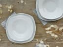 CreaTable Teller-Set Amelie Weiß 18-tlg. Porzellan Bild 5