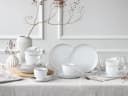 Kaffeeservice OTTO HOME Ezzo 18 Teile Porzellan weiß gold Bild 2