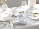 Kaffeeservice OTTO HOME Ezzo 18 Teile Porzellan weiß gold Bild 4