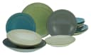 Creatable Geschirr-Set NATURE COLLECTION bunt Steinzeug Tafelservice 12 Teile für 4 Personen Bild 2