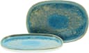 CREATABLE Servierplatte Yuki oval 33 cm bunt Steinzeug Bild 2