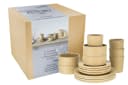 CreaTable Kombiservice Futuro Sand 16-teilig Steinzeug Beige Bild 2