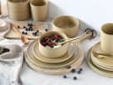 CreaTable Kombiservice Futuro Sand 16-teilig Steinzeug Beige Bild 5