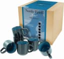 Creatable Nordic Fjord Becher Set 6-tlg. Blau Steinzeug Bild 2