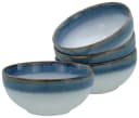 CreaTable Schale Cascade 4-tlg. Buddha Bowl Steinzeug Blau Bild 2