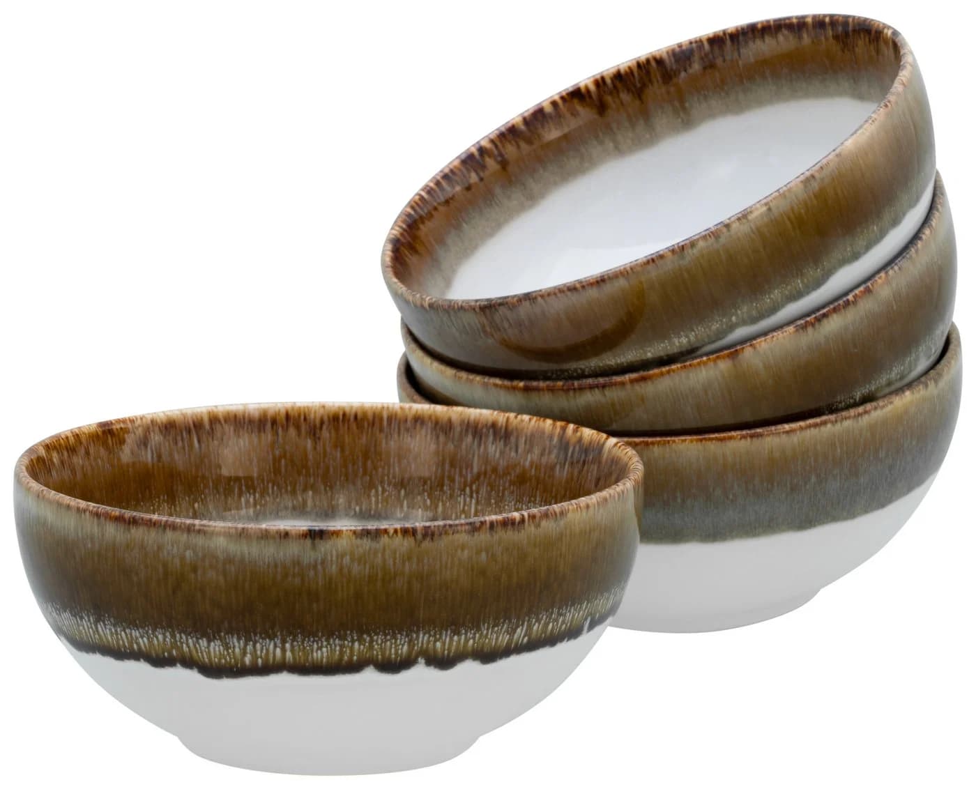Creatable Buddha Bowl Set 4-tlg. Braun Steinzeug - Bild 2