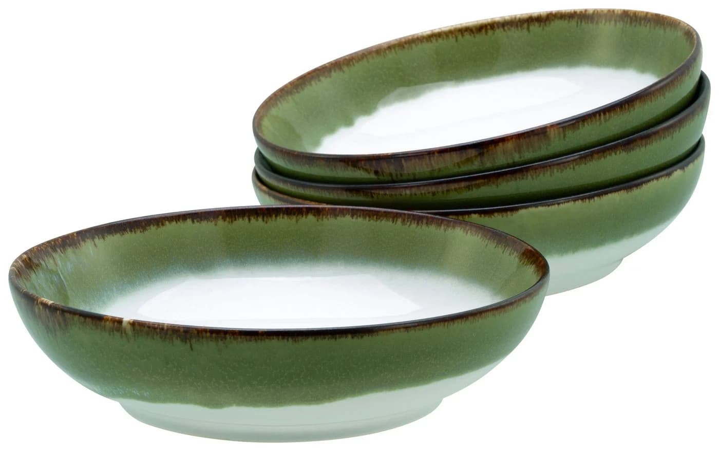 Creatable Poké Bowl Set 4-tlg. Grün Steinzeug Reaktivglasur - Bild 2