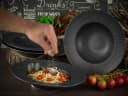 Creatable Pastateller Set 4-tlg. Schwarz Steinzeug 27cm Bild 5