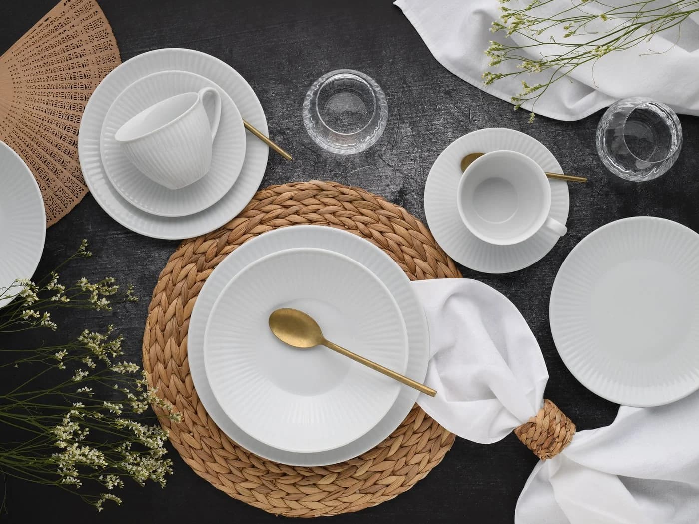 CREATABLE Kombiservice Valencia Weiß 30-tlg Porzellan - Bild 5