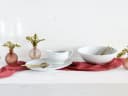 CREATABLE Valencia Servier-Set 3-teilig Weiß Porzellan Bild 4