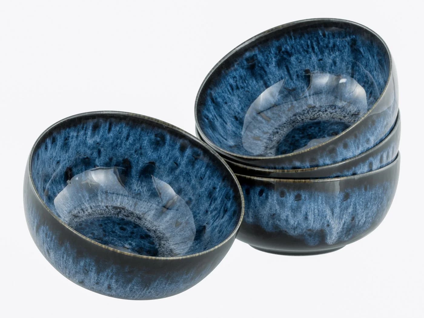CreaTable Buddhabowl Set 4-tlg. Magic Blue Steinzeug - Bild 2