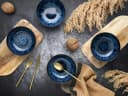CreaTable Buddhabowl Set 4-tlg. Magic Blue Steinzeug Bild 5