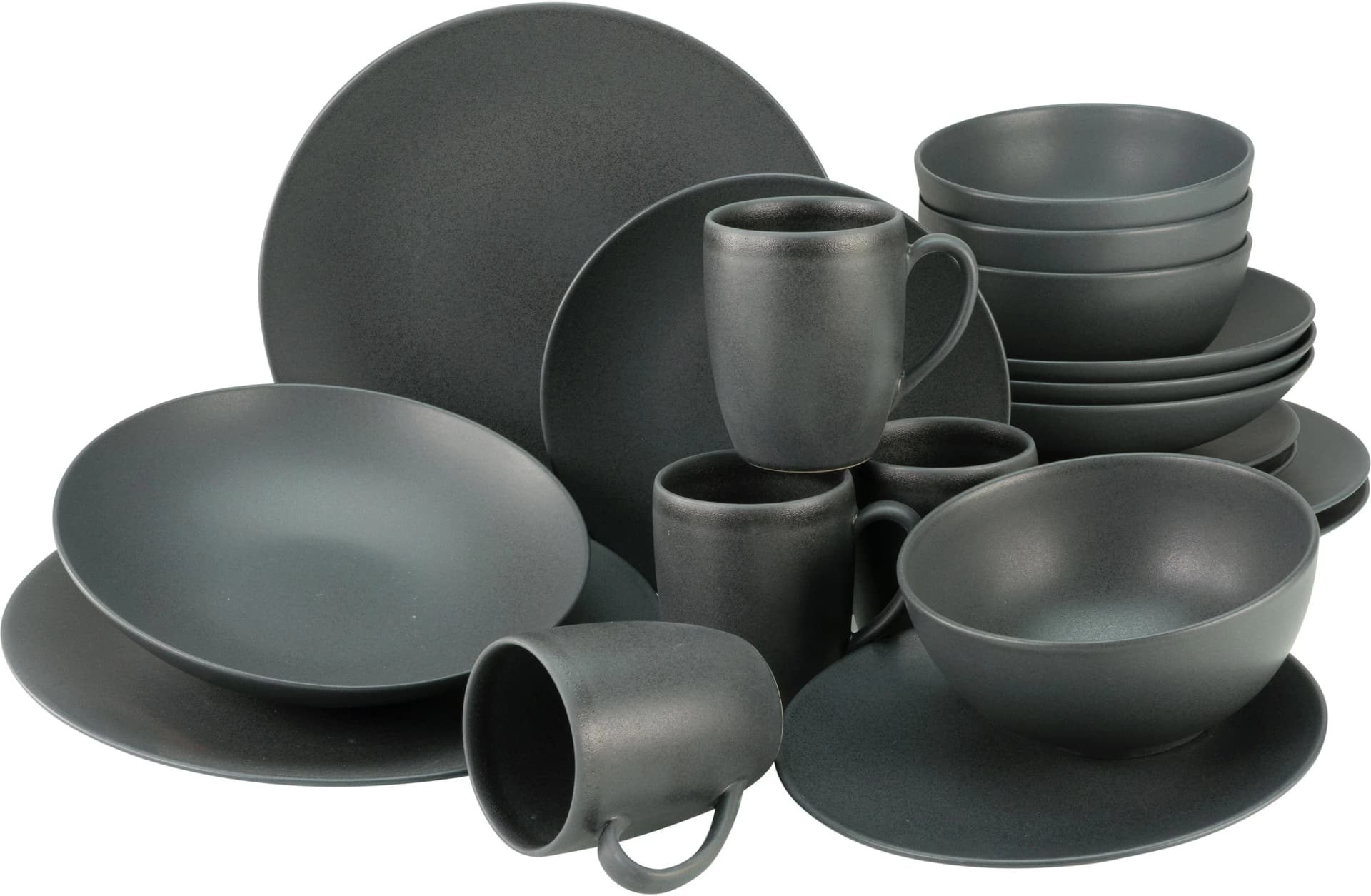 Creatable Kombiservice Soft Touch black 20-teilig Geschirrset - Bild 2