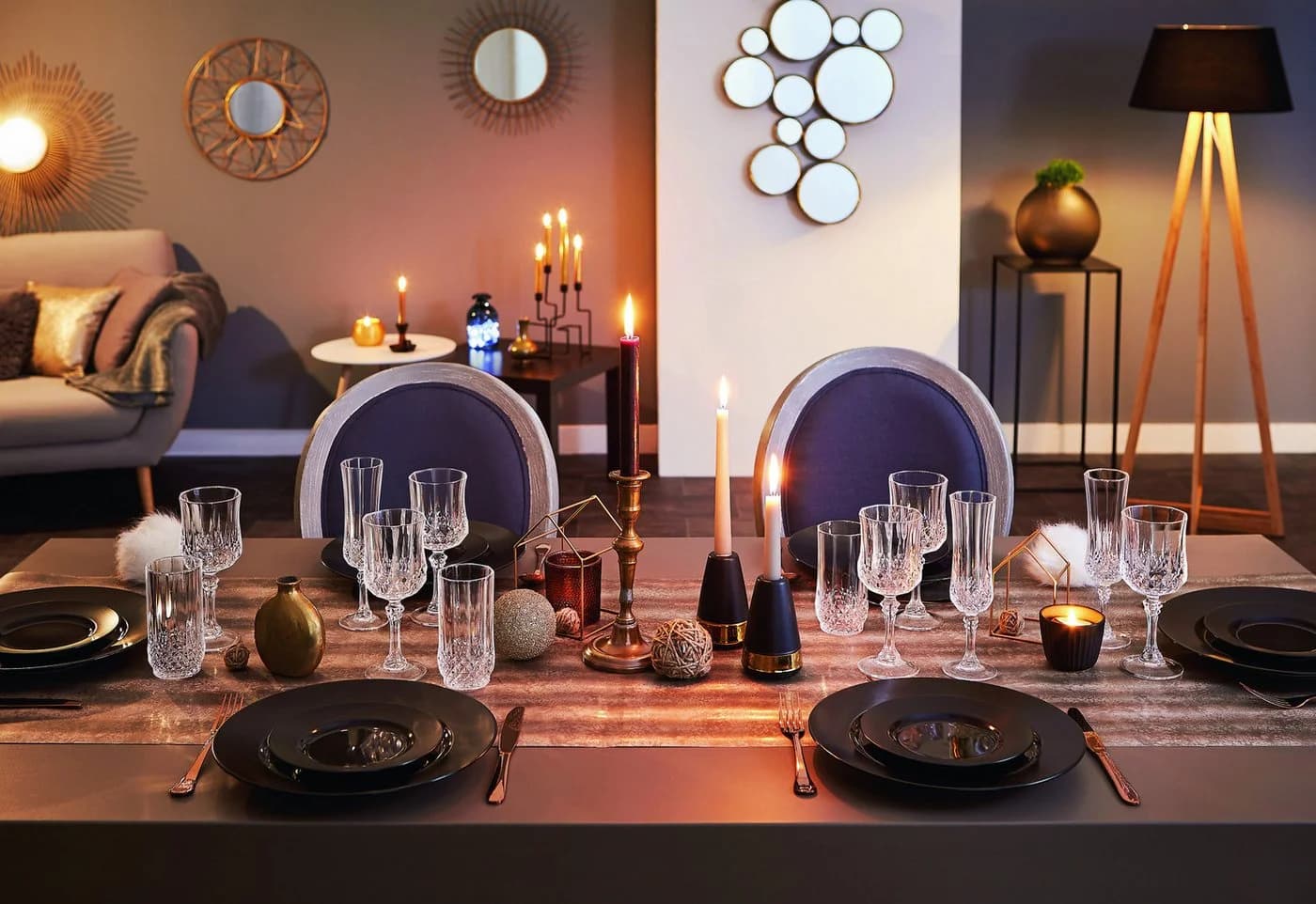 CRISTAL D´ARQUES Gläser-Set Longchamp Eclat Transparent 6-tlg. Glas
