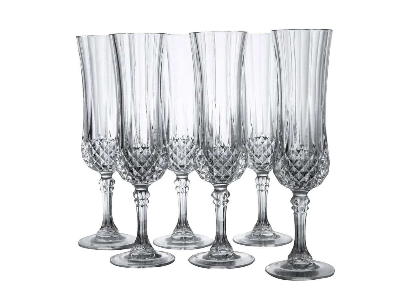 CRISTAL D´ARQUES Gläser-Set Longchamp Eclat Transparent 6-tlg. Glas - Bild 2