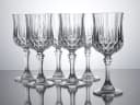 CRISTAL D´ARQUES Weißweinkelche 6-tlg. Transparent Longchamp Eclat Bild 5
